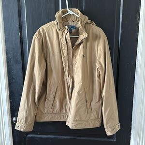Polo by Ralph Lauren Tan Windbreaker